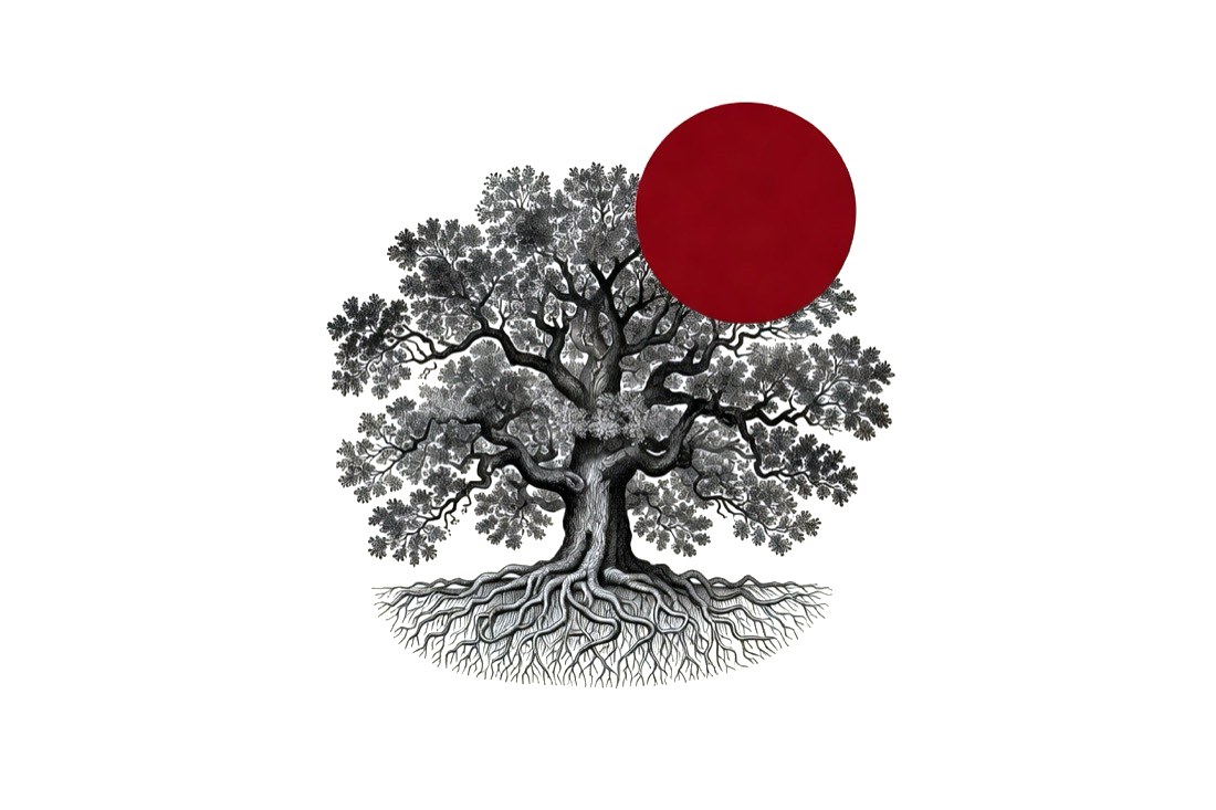 Chêne gravé, symbole de transmission