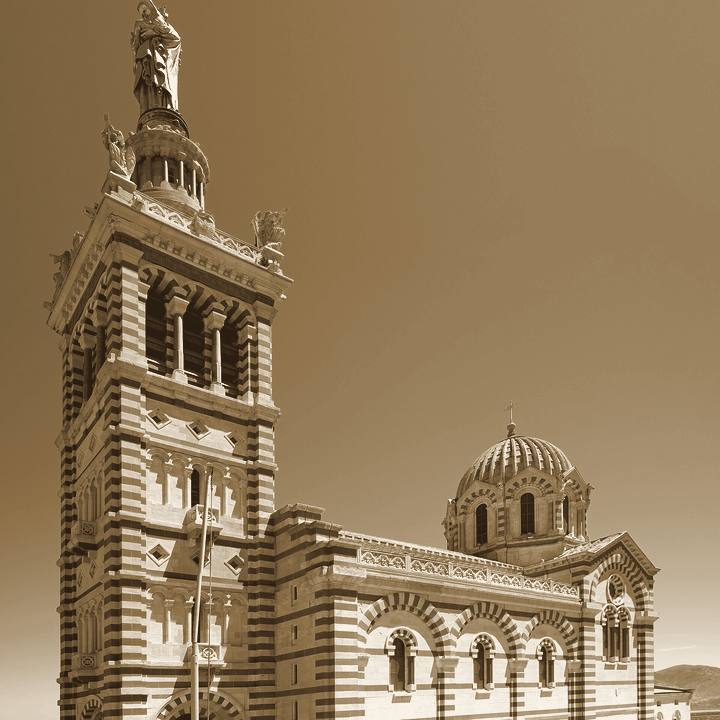 La basilique Notre-Dame de la Garde, Marseille
